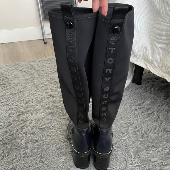 Tory Burch Knee High Platform Boots - Picture 1 of 3